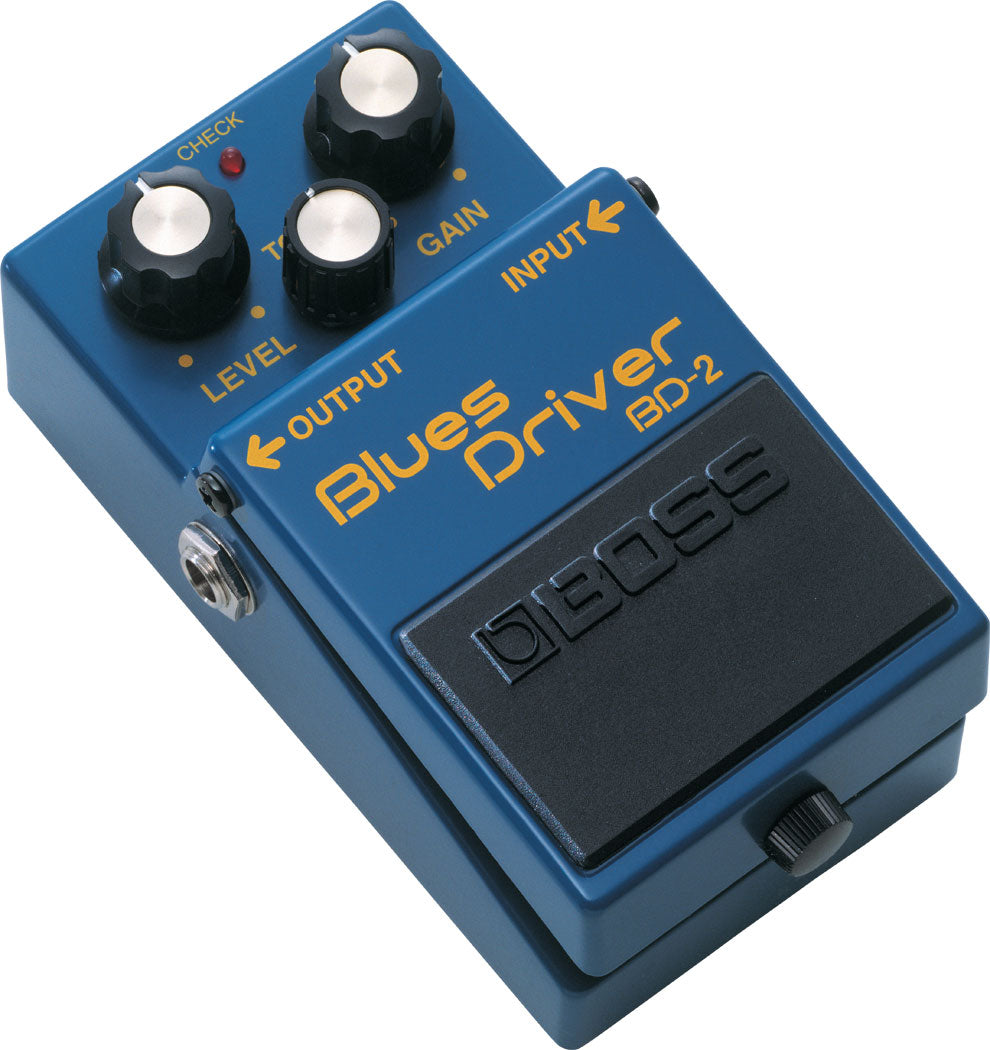 BOSS BD-2 Blues Driver Best Guitar Effects Pedal Warm Distortion and Overdrive Pedal with Tube Amp Simulation