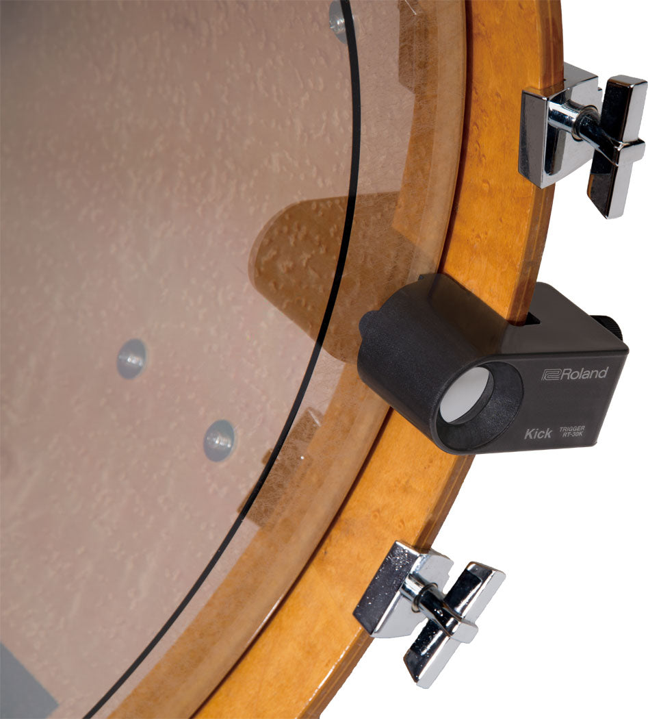 Roland RT-30K Acoustic Drum Trigger, Advanced Trigger Device for Playing Electronic from Acoustic Bass Drum