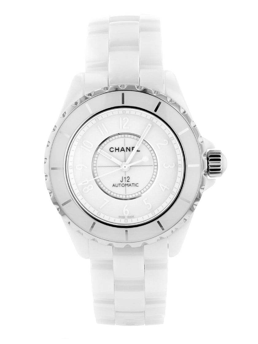 Chanel J12 38mm H3443 White Phantom White Ceramic Automatic Men&#39;s Watch