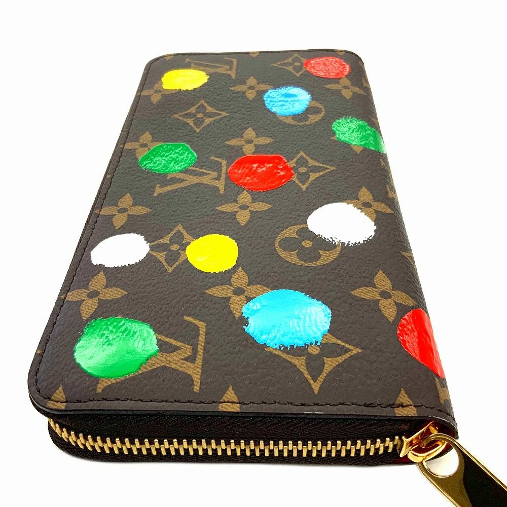 LOUIS VUITTON Monogram Yayoi Kusama Women&#39;s Wallet M81864