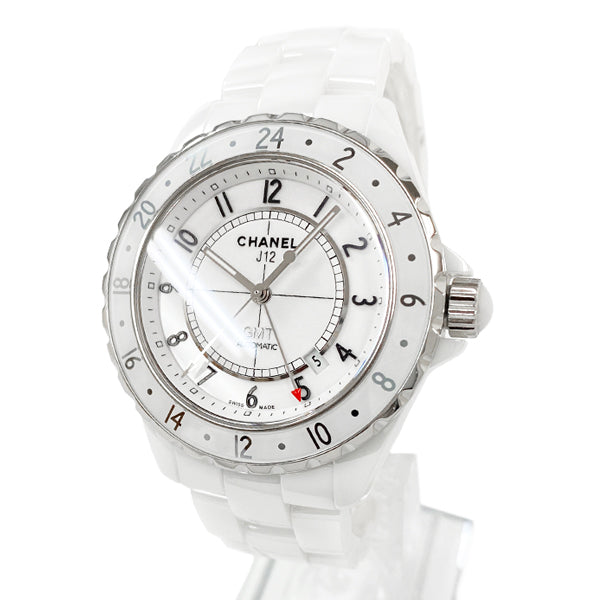 CHANEL J12 GMT Limited H2126 Automatic White Ceramic White Dial Men&#39;s Watch