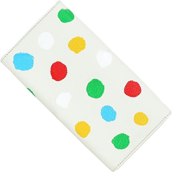 Louis Vuitton Portefeuil Capucines Women&#39;s Wallet Painted Yayoi Kusama M81890