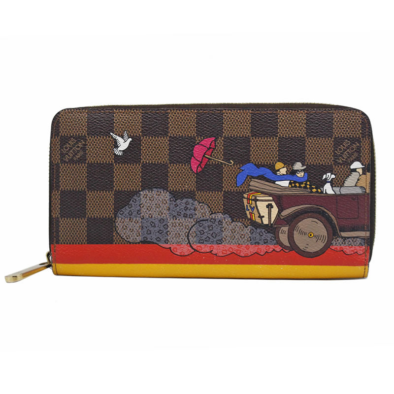 Louis Vuitton Travel Illustration Damier Evasion 2015 Women&#39;s Wallet N61240