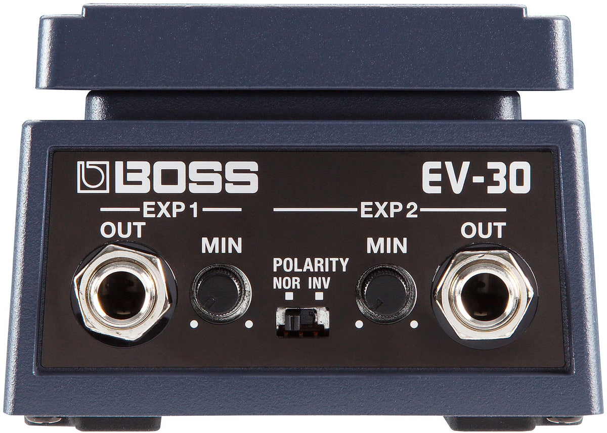 BOSS EV-30 Dual Expression Pedal Best Guitar Effects Pedal Space-saving Expression Pedal Ultra-smooth Feel and Precise Parameter Control