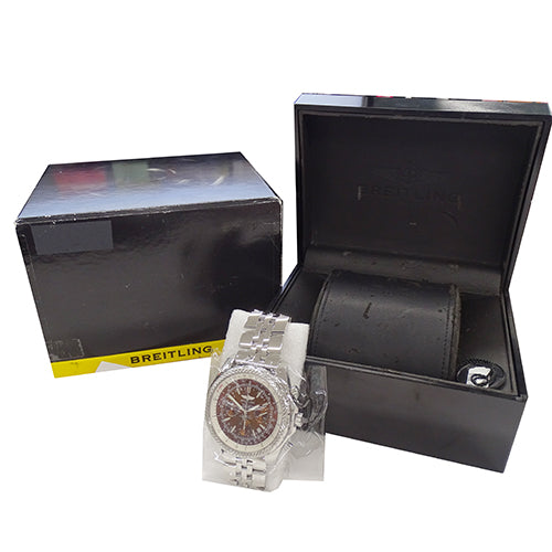 BREITLING Bentley Motors A25362 Automatic Chronograph Bronze Dial Men&#39;s Watch