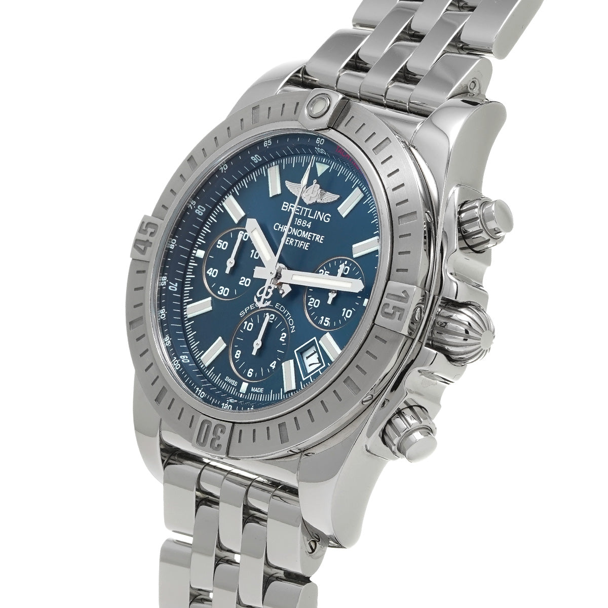 BREITLING Chronomat 44 Special AB011511/C956 Blue Dial Men&#39;s Watch
