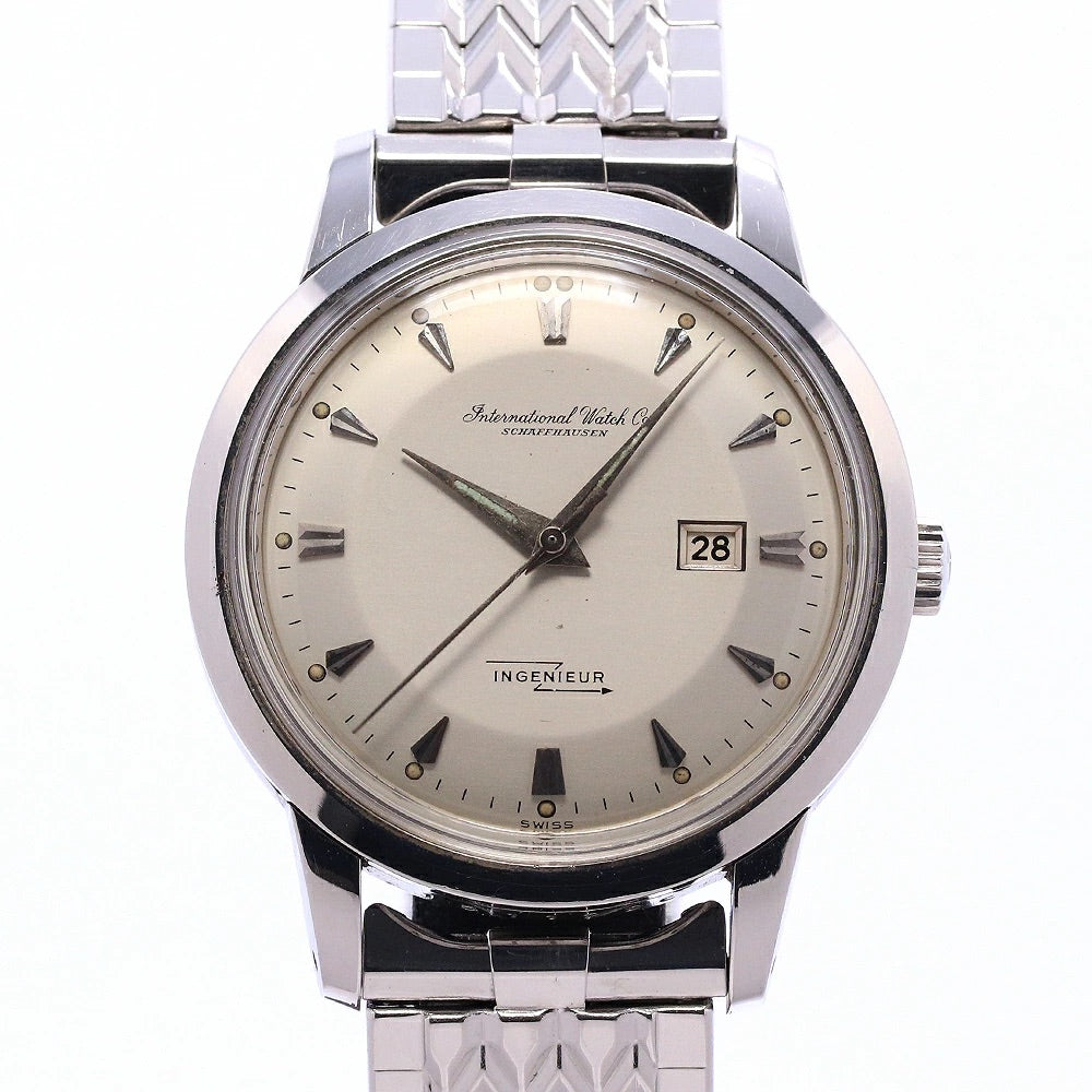 IWC Ingenieur Automatic 666 Silver Dial Made in 1959 Vintage Men&#39;s Watch