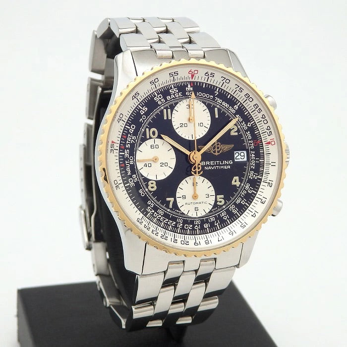 BREITLING Old Navitimer D13020 Stainless Steel Black Dial Automatic Men&#39;s Watch