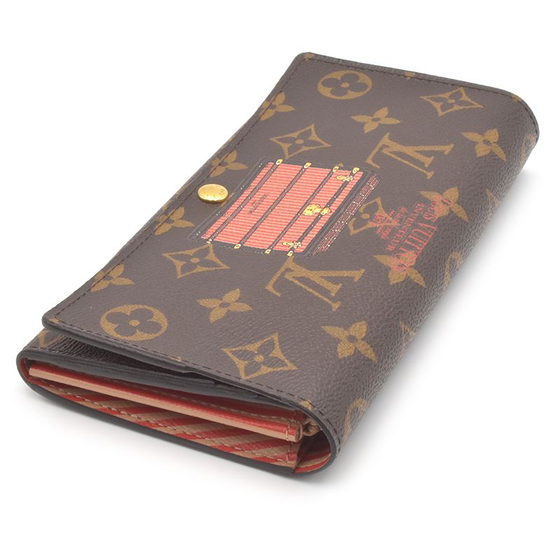 Louis Vuitton Portefeuille Sarah Trunk &amp; Lock Women&#39;s Wallet M60415