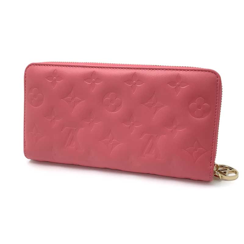 LOUIS VUITTON Monogram Women&#39;s Wallet Pink Sky Japan Limited M83212