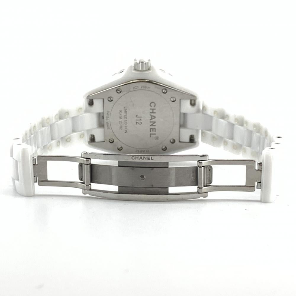 Chanel J12 Graffiti H5239 33mm Limited Ceramic White Women&#39;s Watch