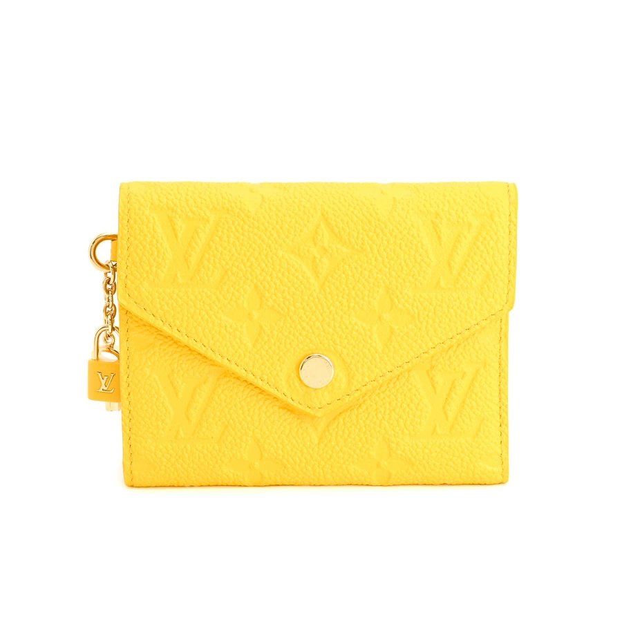 Louis Vuitton Portefeuille Victorine Medium Yellow Women&#39;s Wallet M14156