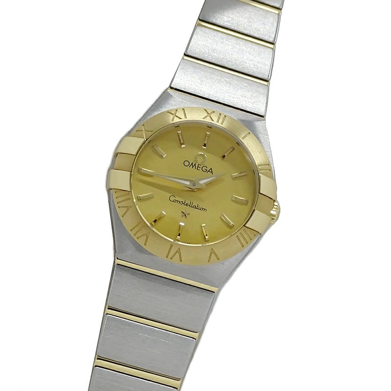 OMEGA Constellation Brush 123.20.24.60.08.001 Quartz Gold Women&#39;s Watch