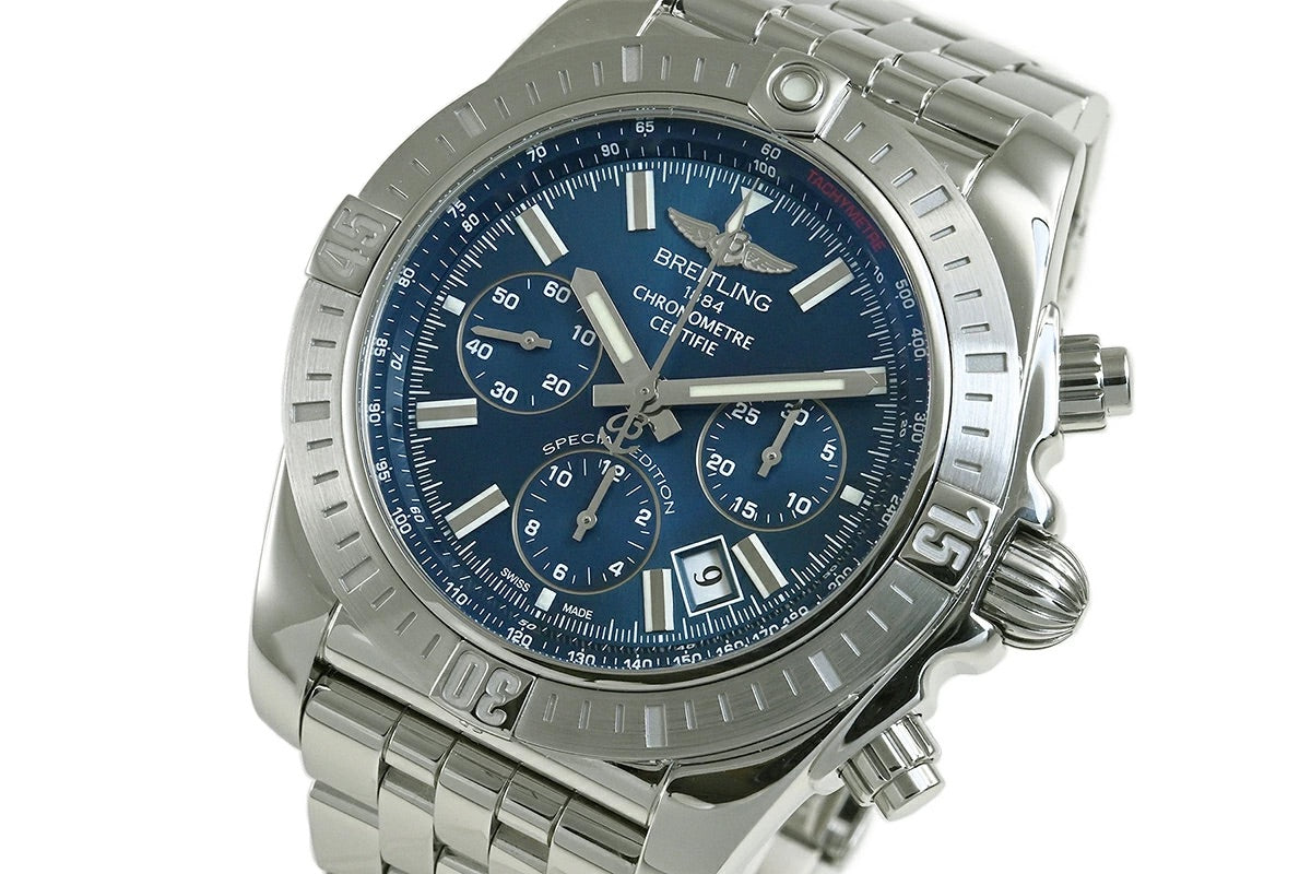 BREITLING Chronomat JSP AB011511/C956(AB0115) Blue Dial Automatic Men&#39;s Watch