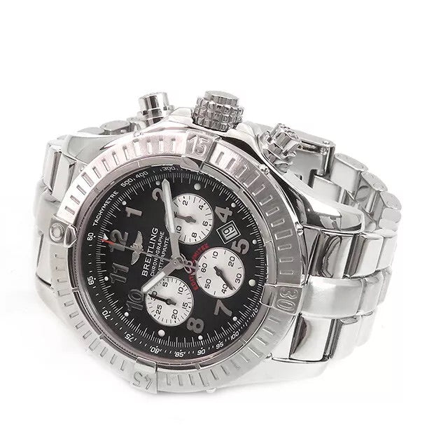 Breitling Avenger 69 Chronograph Limited Edition A69360 Black Dial Men&#39;s Watch