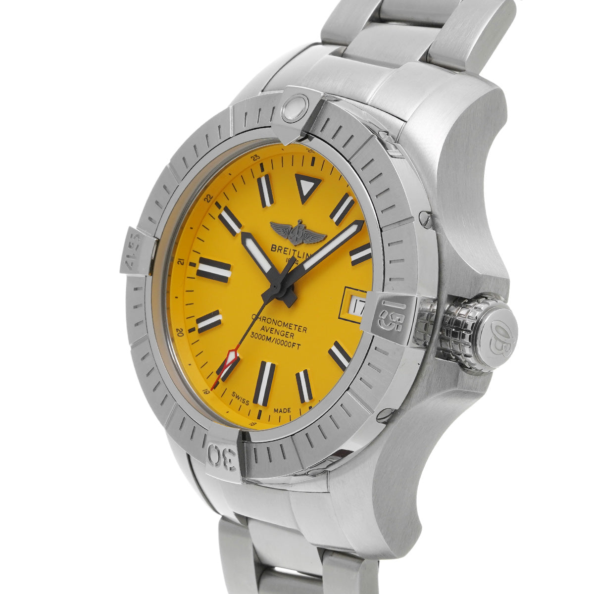 Breitling Avenger Automatic 45 Seawolf A17319101I1A1 Yellow Men&#39;s Watch