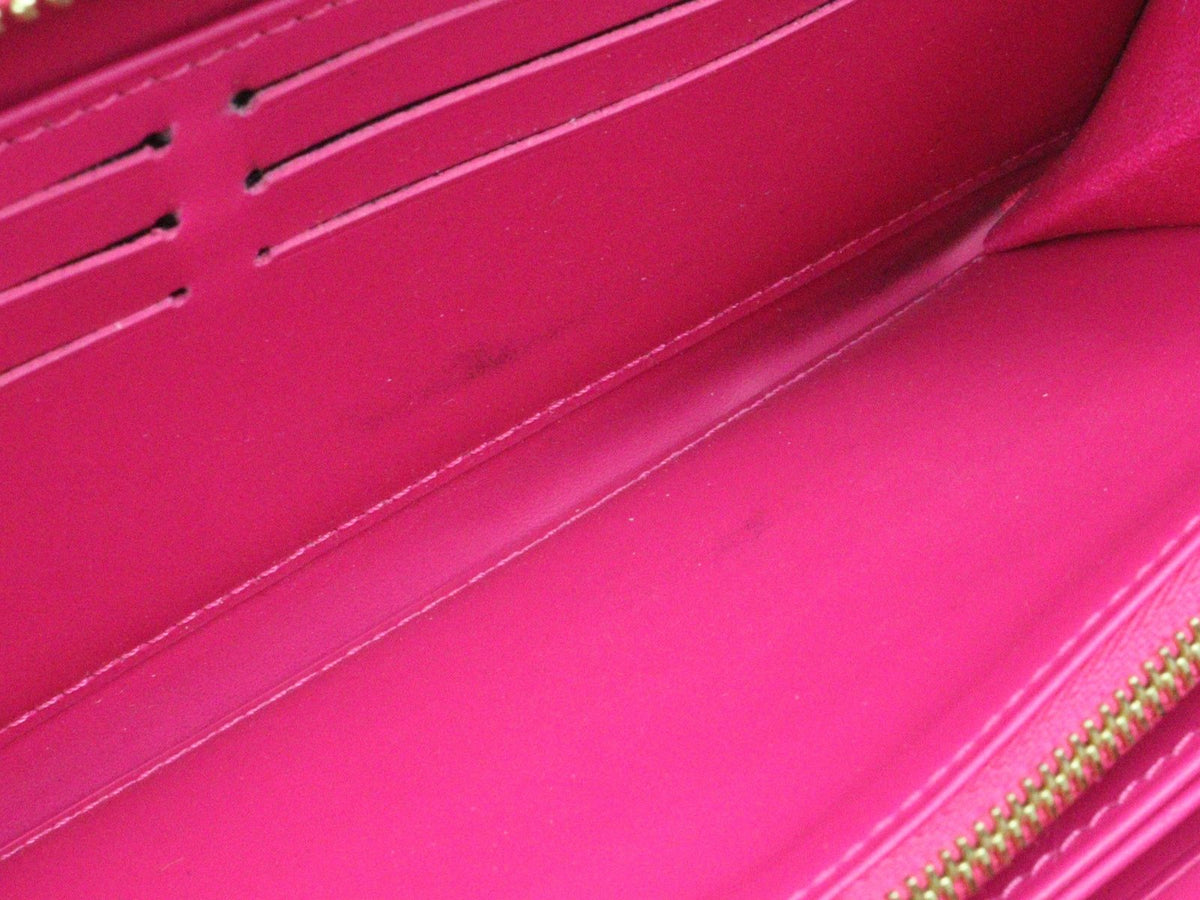 Louis Vuitton Valentine 2021 Women&#39;s Wallet Pink Vernis M90585