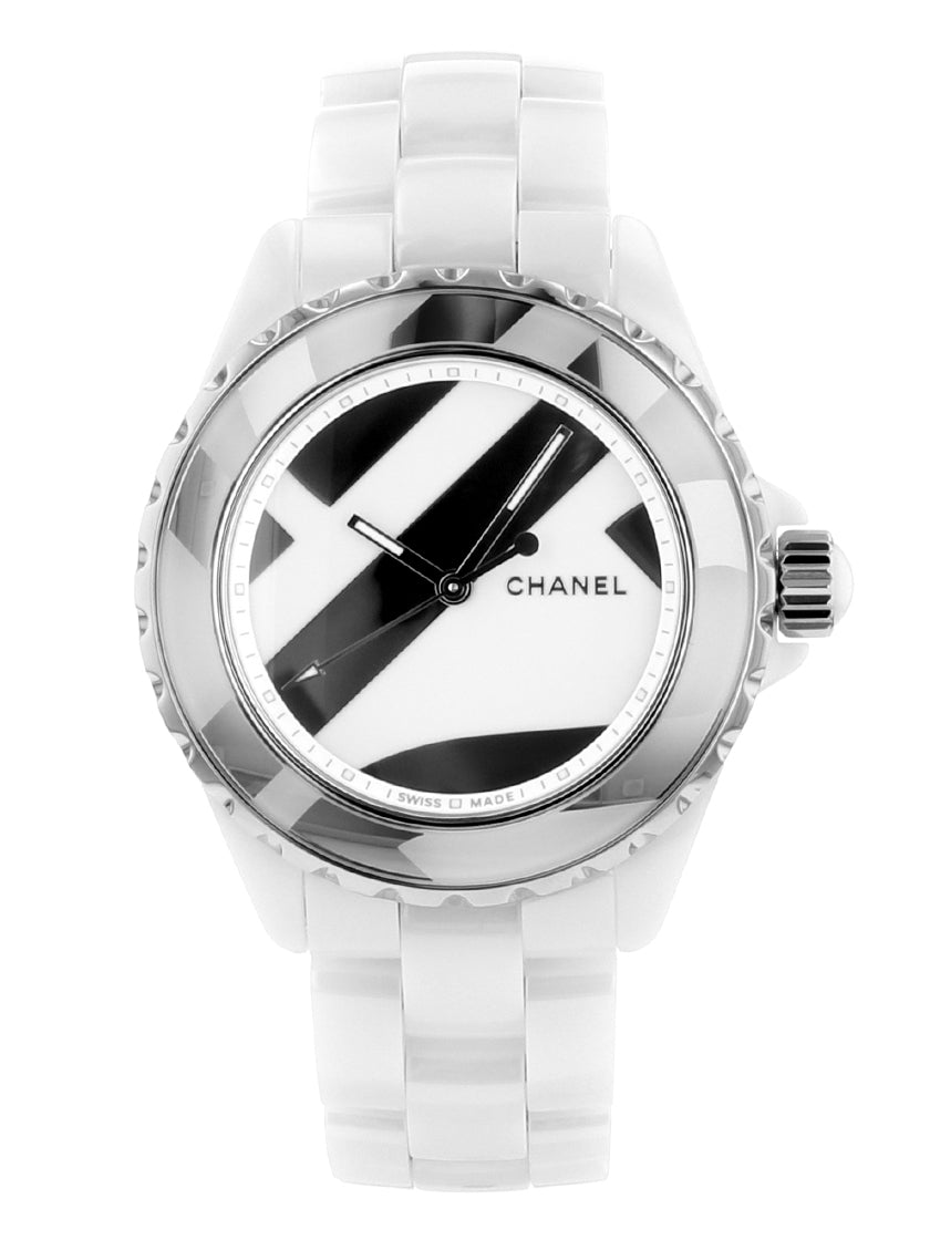 Women's J12 Ceramic White Dial Watch