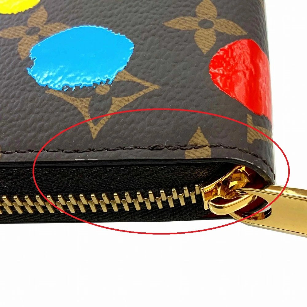 LOUIS VUITTON Monogram Yayoi Kusama Women&#39;s Wallet M81864
