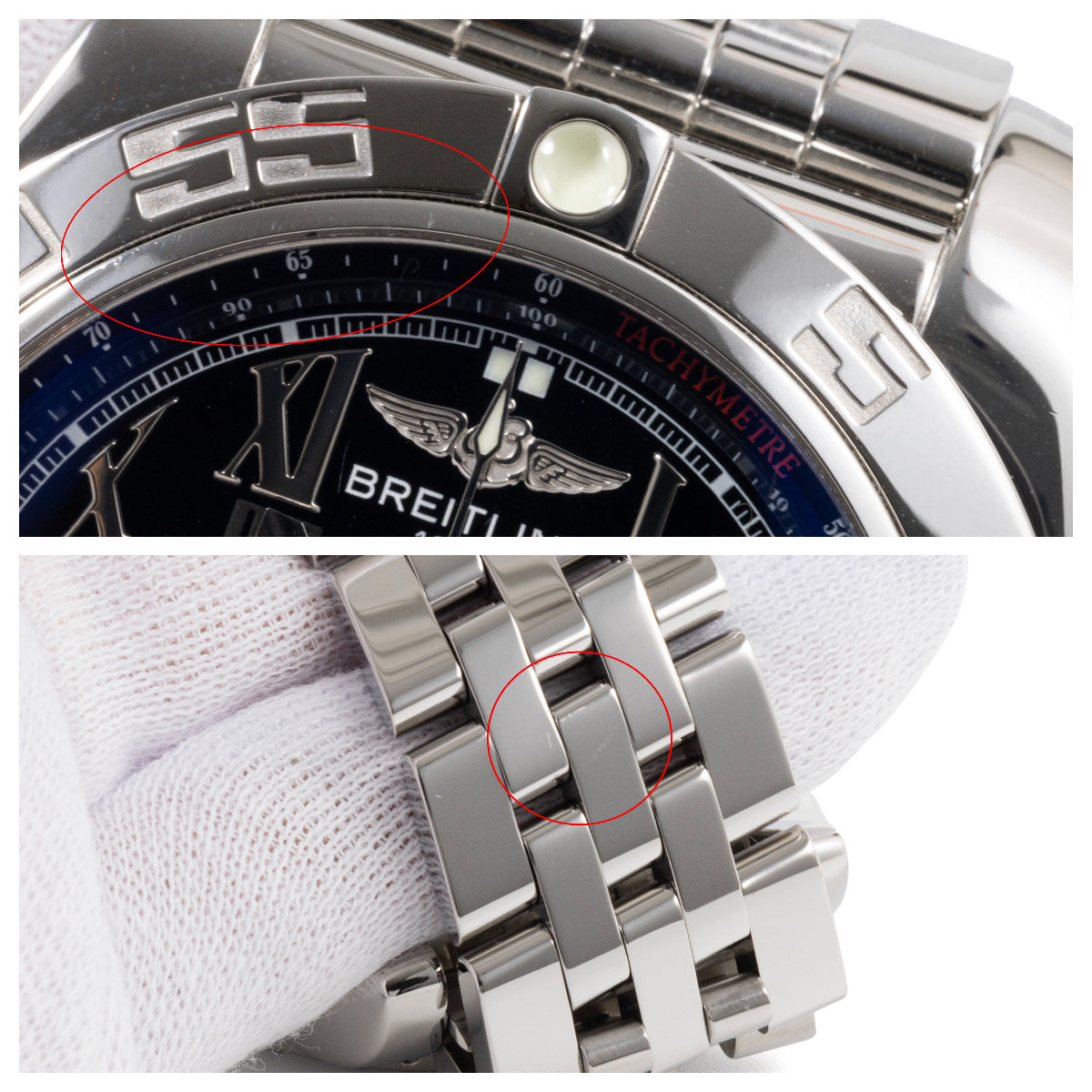Breitling Chronomat 44 AB011012/B956 SS Black Roman Dial Automatic Men&#39;s Watch