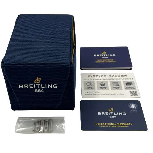 Breitling AB0136251B1A1 Super Chronomat B01 44 Black Dial Men&#39;s Watch