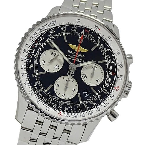 BREITLING Navitimer 01 AB0120 Automatic Black Dial Chronograph Men&#39;s Watch