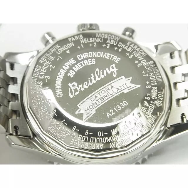 BREITLING Montbrillant Datra Silver Dial A2133012/G518 (A21330) Men&#39;s Watch