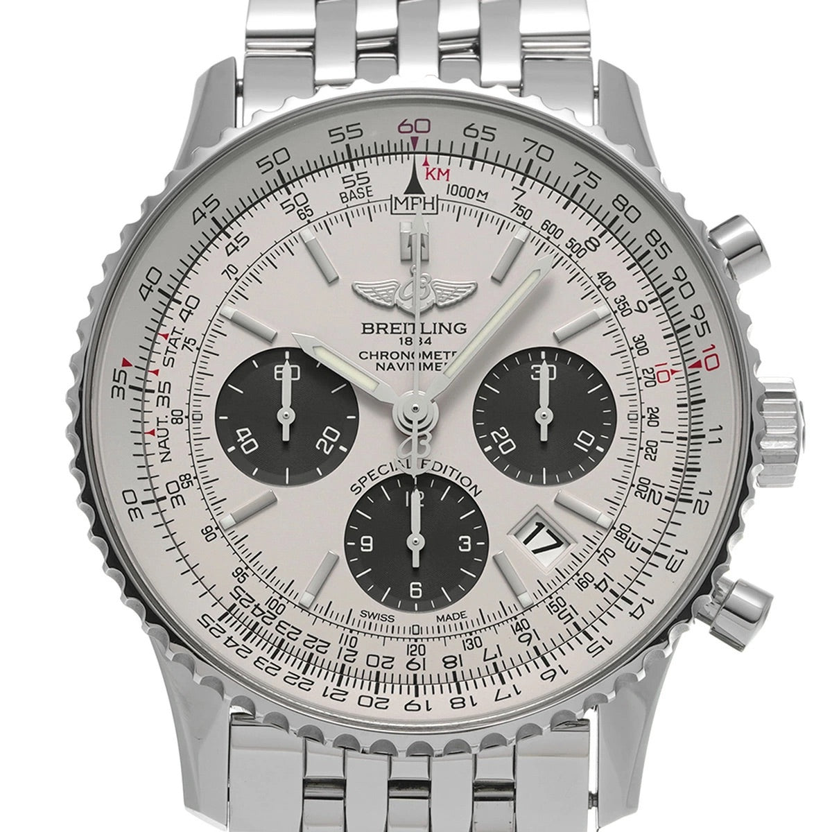 BREITLING Navitimer 01 AB012012/G826 Silver/Grey Dial Automatic Men&#39;s Watch