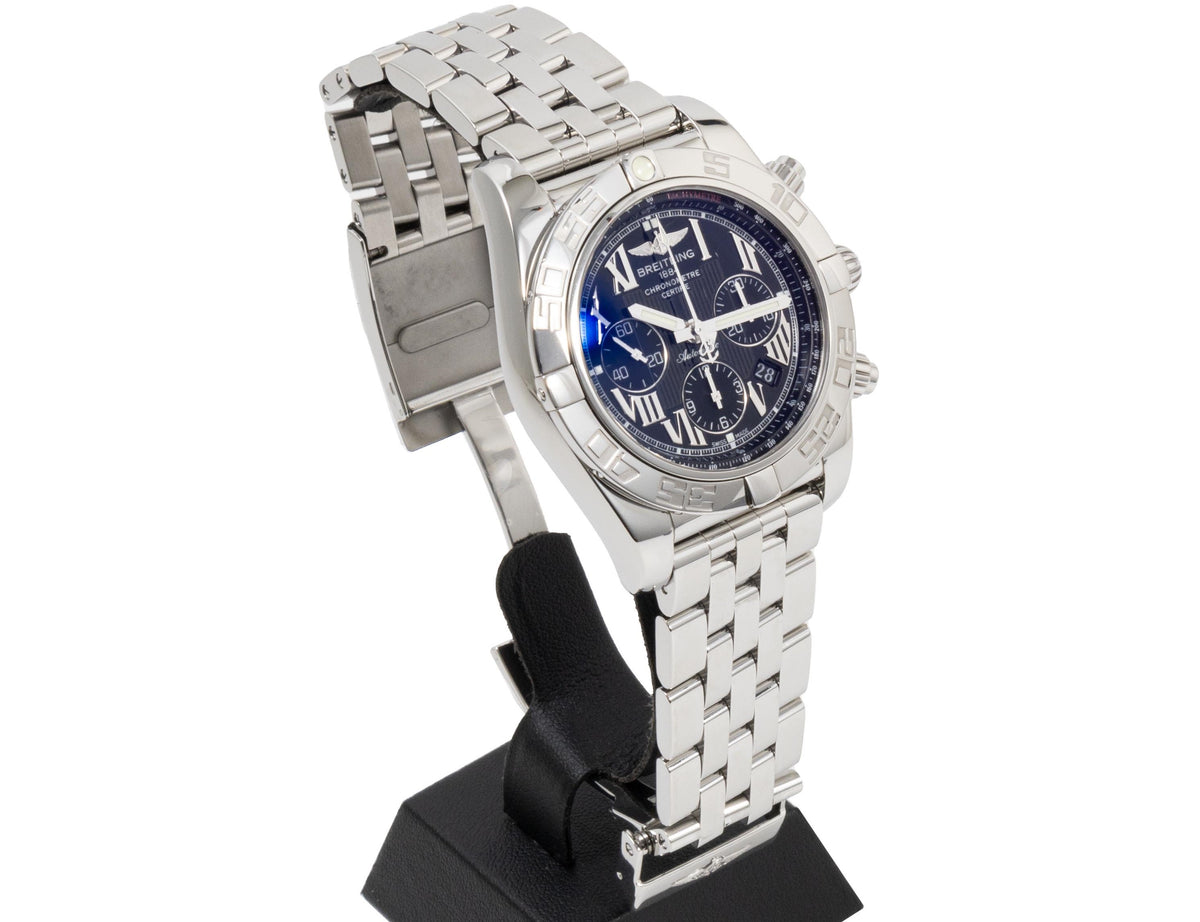 Breitling Chronomat 44 AB011012/B956 SS Black Roman Dial Automatic Men&#39;s Watch