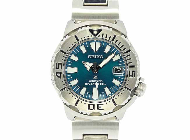Seiko Prospex Divers Green Monster 6R15-02X0 SZSC005 Limited Men's