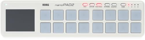 [Pre-Owned] KORG nanoKEY2 SLIM-LINE USB KEYBOARD White - ships from California