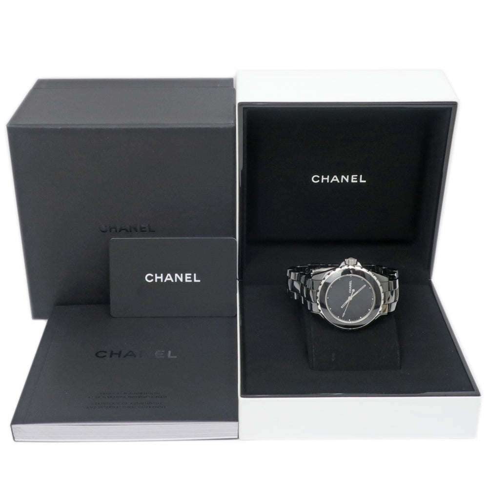 CHANEL J12 Untitled 38mm H5581 Limited Black Ceramic Automatic Men&#39;s Watch
