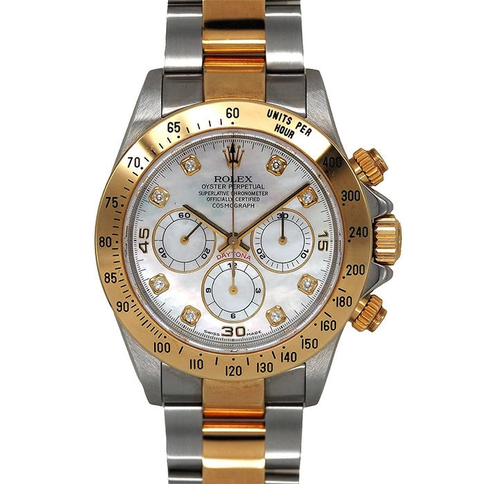 ROLEX Cosmograph Daytona 16523NG White Shell Dial Automatic 40mm Men&#39;s Watch