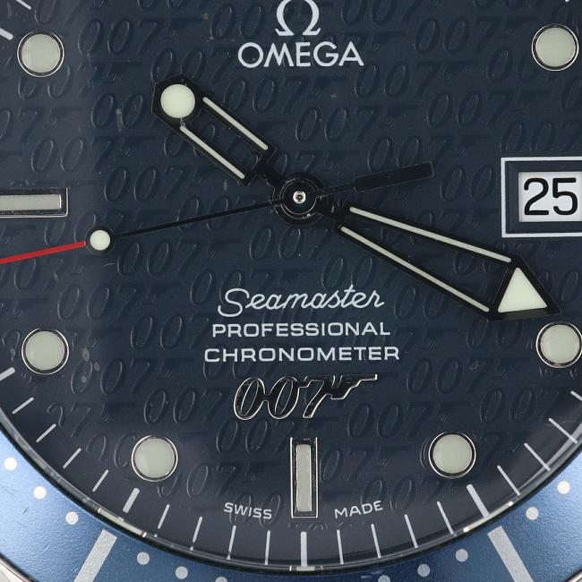 Omega 2537.80 Seamaster 007 40YEARS James Bond Limited Model Men&#39;s Watch