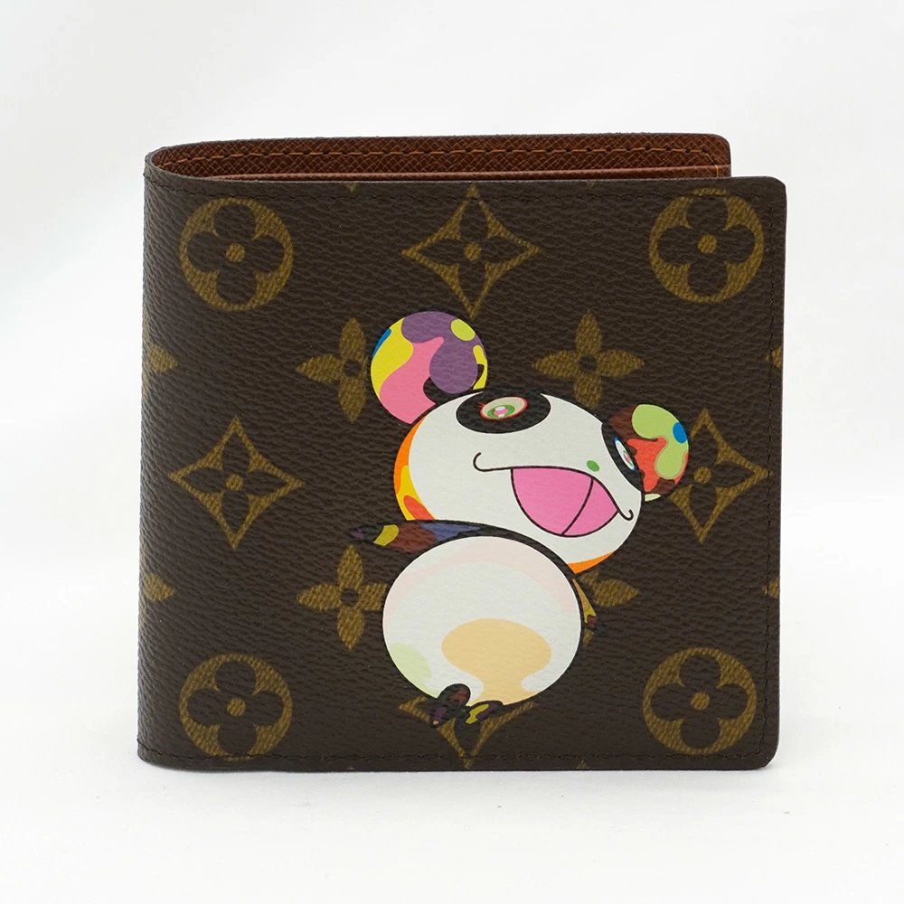 Louis Vuitton Takashi Murakami Portefeuille Marco Panda Women&#39;s Wallet M61666