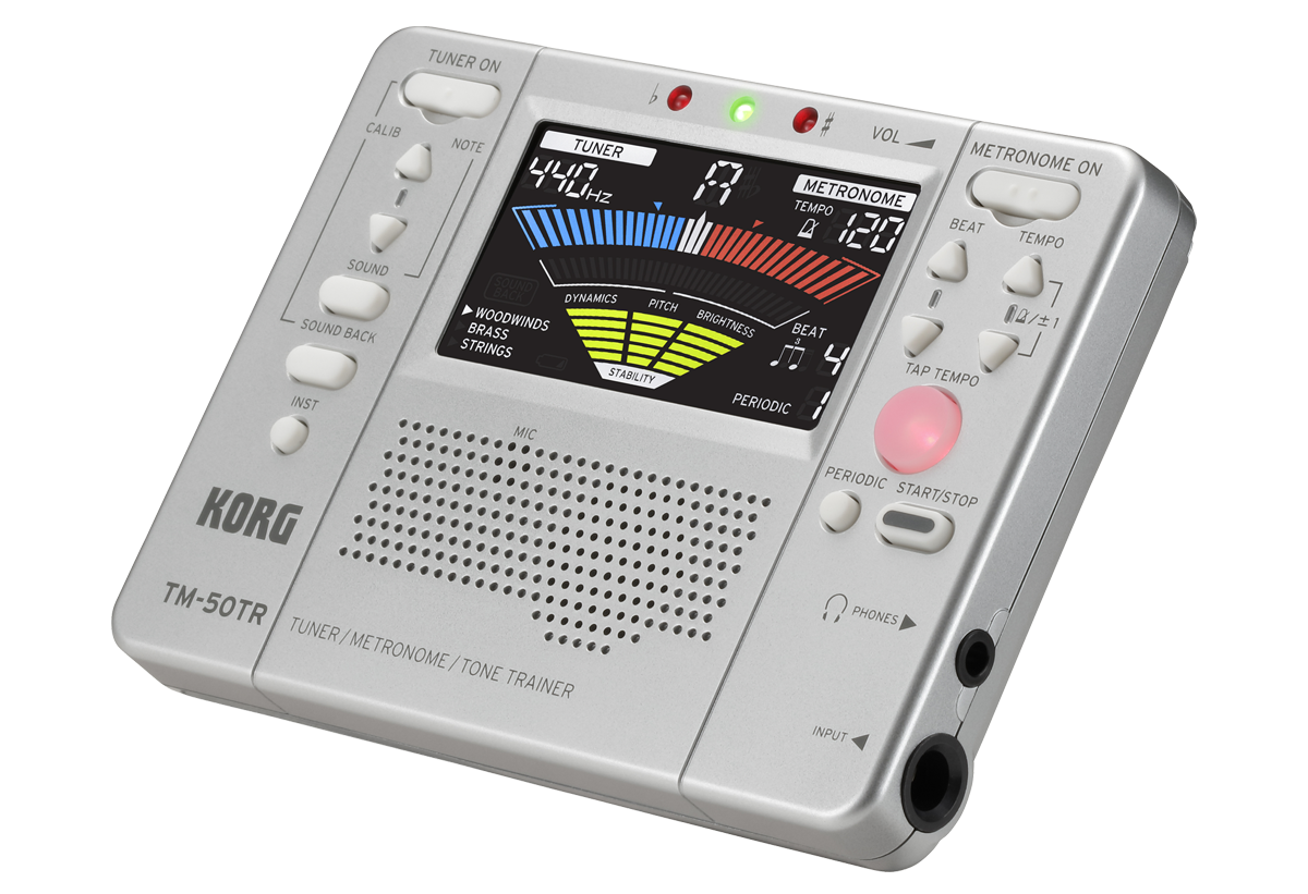 KORG TM-50TR-SL Tuner/Metronome/Trainer