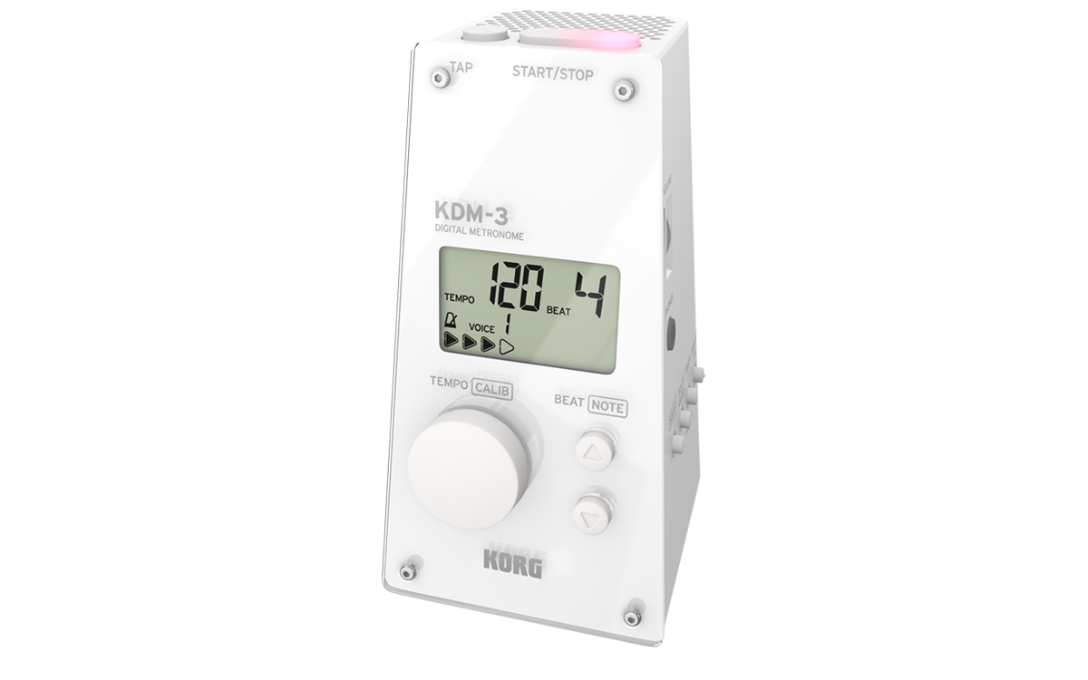 [Pre-Owned] KORG KDM-3 Digital Metronome - White - ships from California