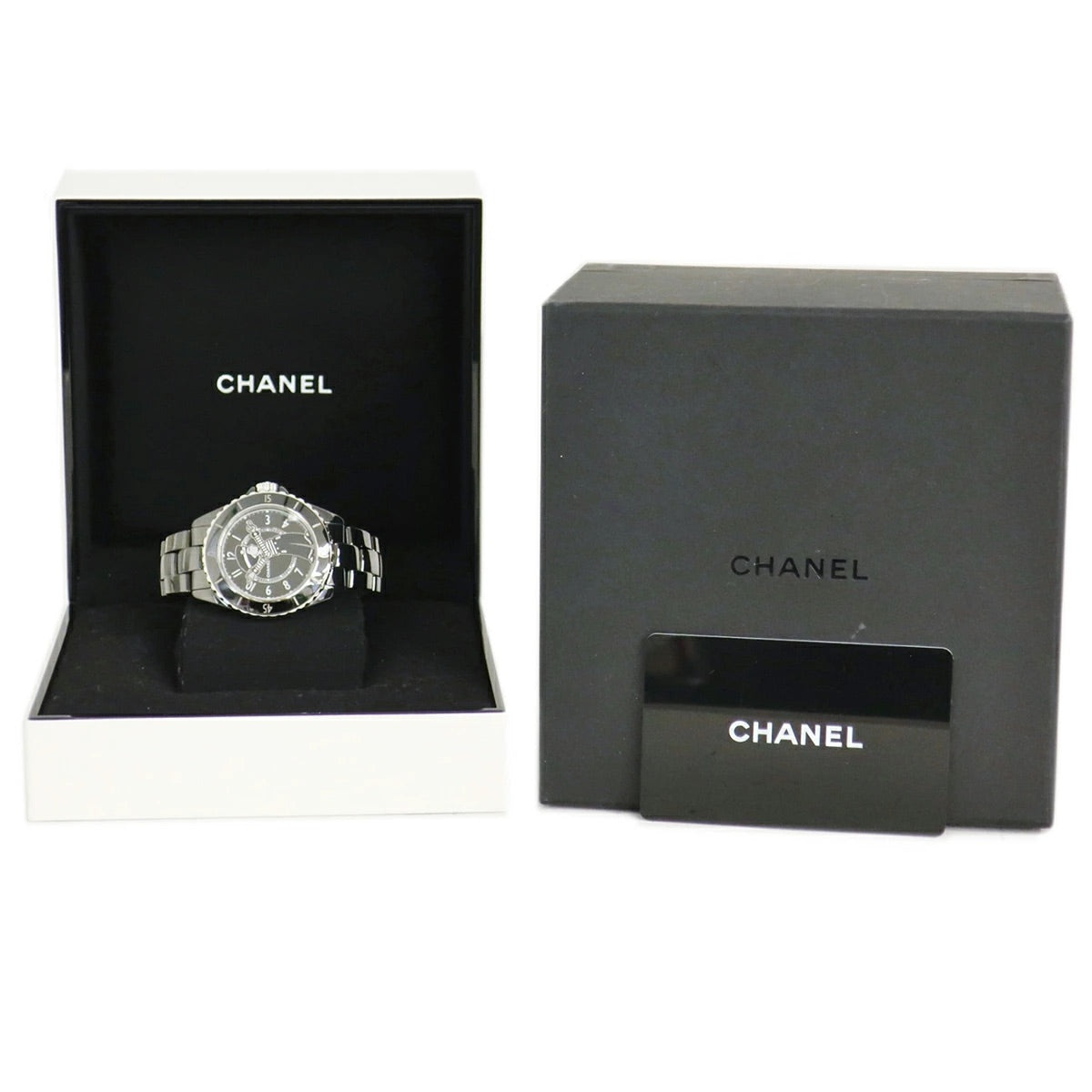 CHANEL J12 Mademoiselle La Pausa 38mm H7609 Black Ceramic Men&#39;s Watch