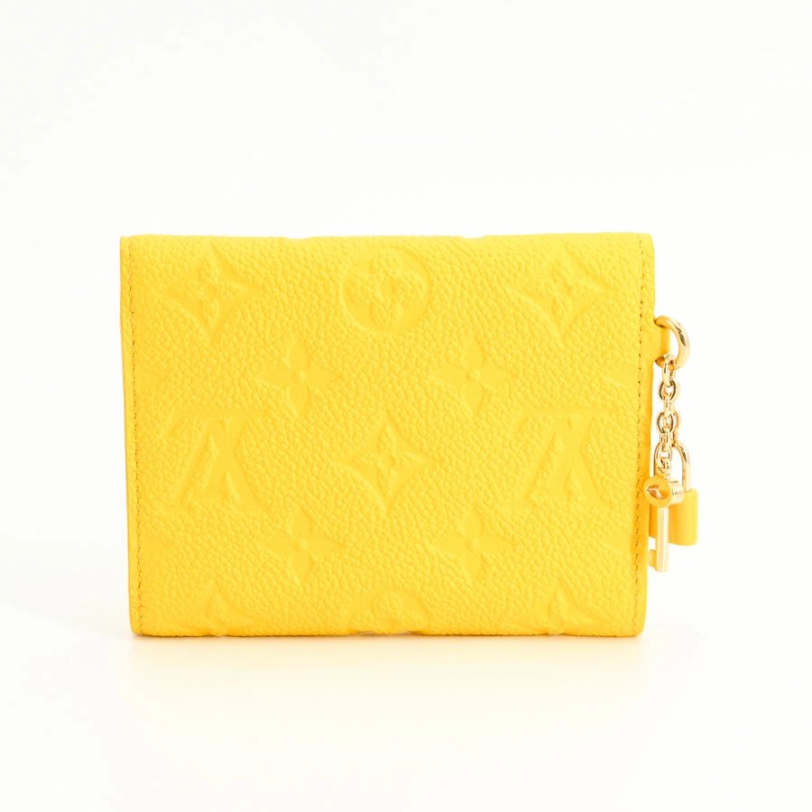 Louis Vuitton Portefeuille Victorine Medium Yellow Women&#39;s Wallet M14156
