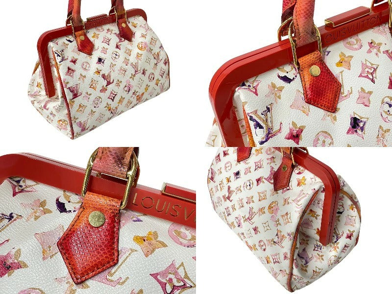 Louis Vuitton Speedy 30 Handbag Monogram Watercolor 2008 Limited M95729