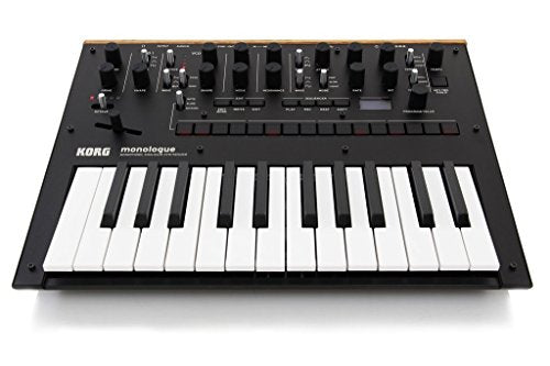 KORG monologue Monophonic Analogue Best Sound Synthesizer Keyboard Fully Programmable with 100 Program Memories and 80 Presets Included