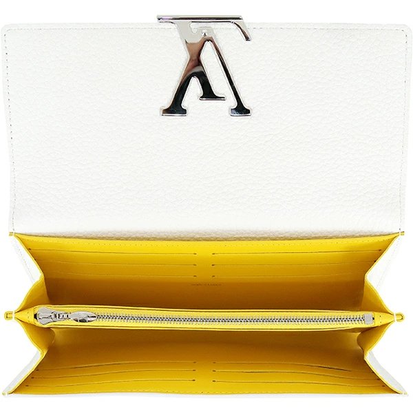 Louis Vuitton Portefeuil Capucines Women&#39;s Wallet Painted Yayoi Kusama M81890