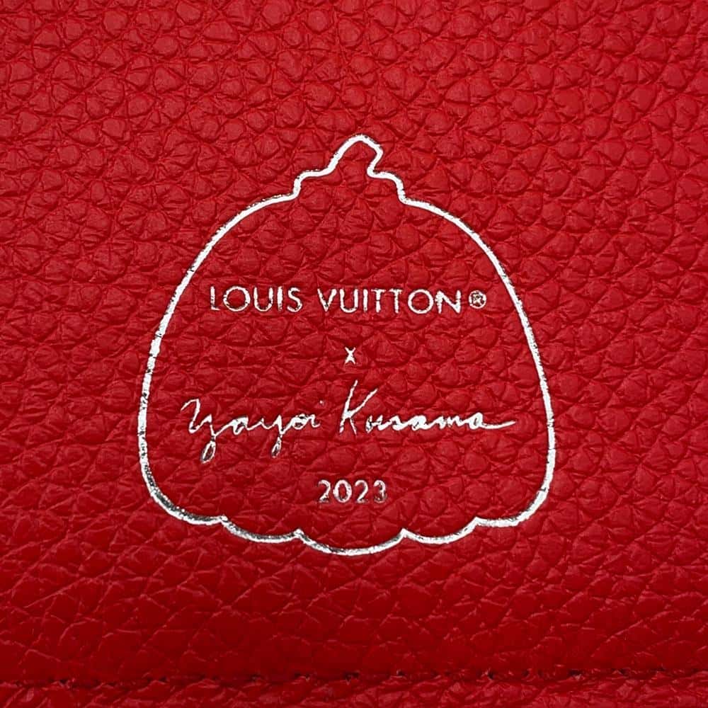 LOUIS VUITTON Portefeuille Claire Yayoi Kusama Women&#39;s Wallet Japan M82103
