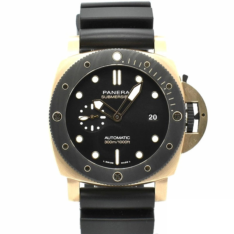 PANERAI Submersible Goldtech OroCarbo PAM01070 44mm Automatic Men&#39;s Watch