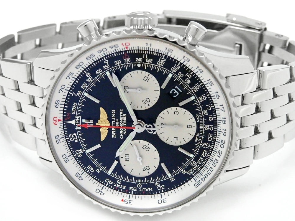 BREITLING Navitimer 01 AB0120 Chronograph Automatic Silver/Black Men&#39;s Watch