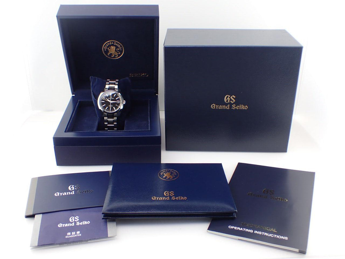 Grand Seiko 9S Mechanical High Beat GMT Master Shop Limited SBGJ213 Men&#39;s Watch