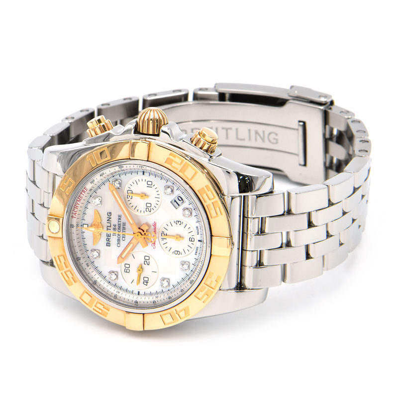 Breitling Chronomat 41 C014A23PA 8P Diamond Chronograph Automatic Men&#39;s Watch