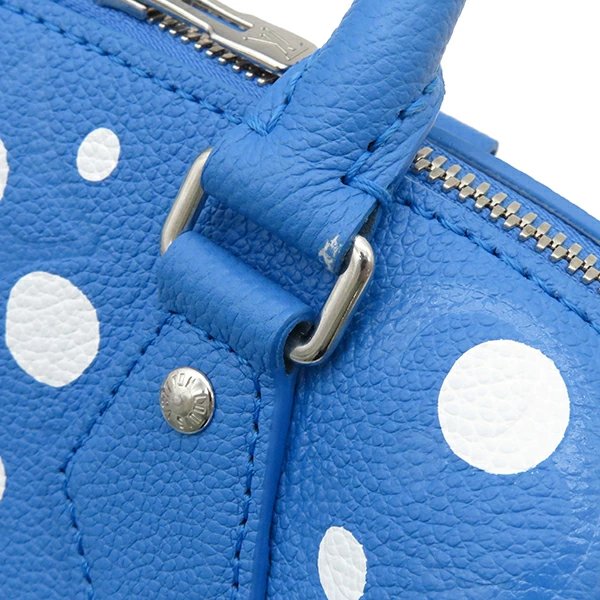 Louis Vuitton Speedy Women&#39;s Bag Bandouliere Yayoi Kusama 20 Blue M46425