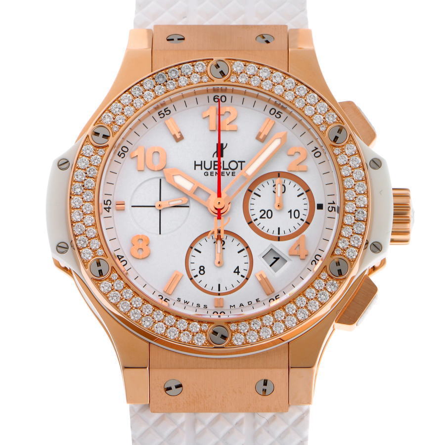 HUBLOT Big Bang Diamond Automatic 301.PE.230.RW.114 White Dial Men&#39;s Watch
