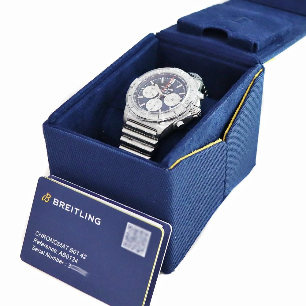 Breitling AB0134A21B1A1 (AB0134) Chronomat B01 42 Automatic Men&#39;s Watch